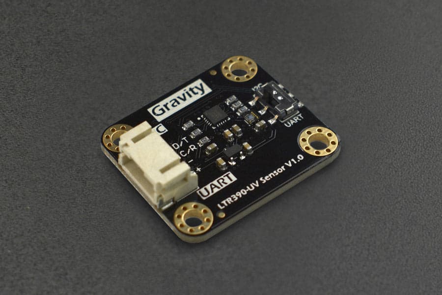 Гравитация: Датчик УФ-излучения LTR390 (от 280 до 430 нм) — I2C и UART — фото 2
