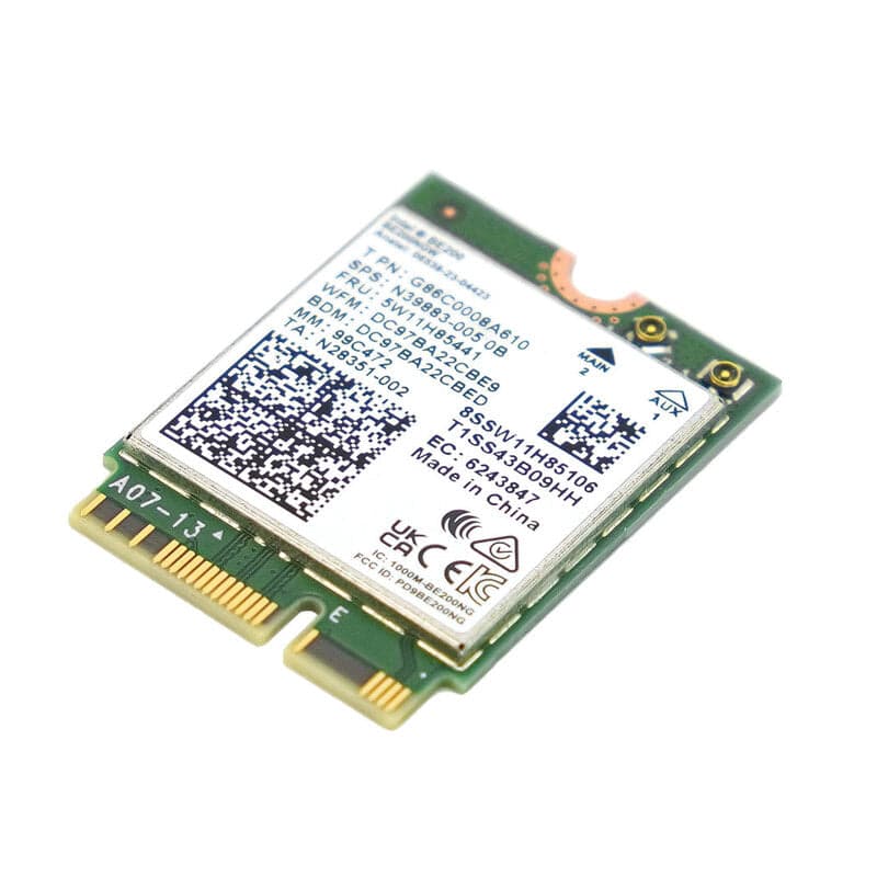 M.2 E Key WiFi7 Bluetooth 5.4 Беспроводная сетевая карта Intel BE200 для LattePanda Sigma — фото 3