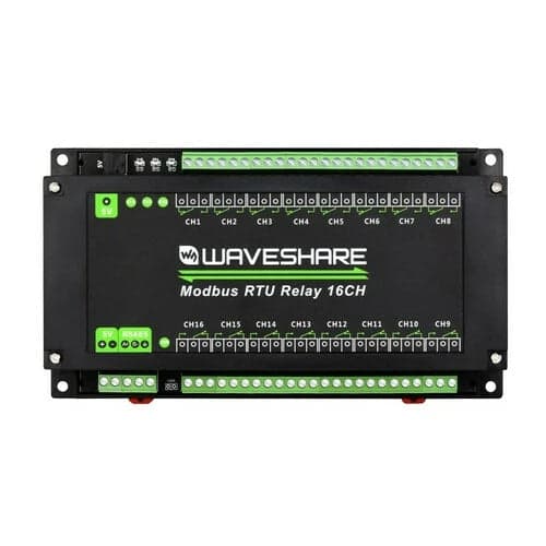 16-канальный релейный модуль Modbus RTU, интерфейс RS485, с несколькими цепями защиты изоляции — фото 2