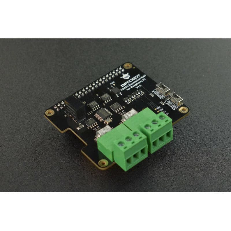 Двухканальная плата расширения RS485 для Raspberry Pi 4B — фото 2
