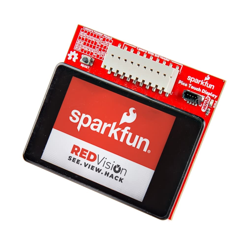Сенсорный дисплей SparkFun Red Vision для Pico - SparkFun Electronics — фото 2