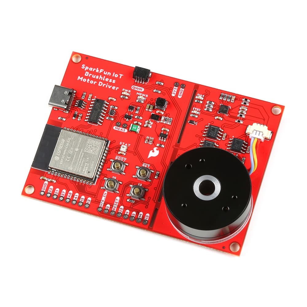 Драйвер бесщеточного двигателя SparkFun IoT (ESP32 WROOM, TMC6300) — фото 3
