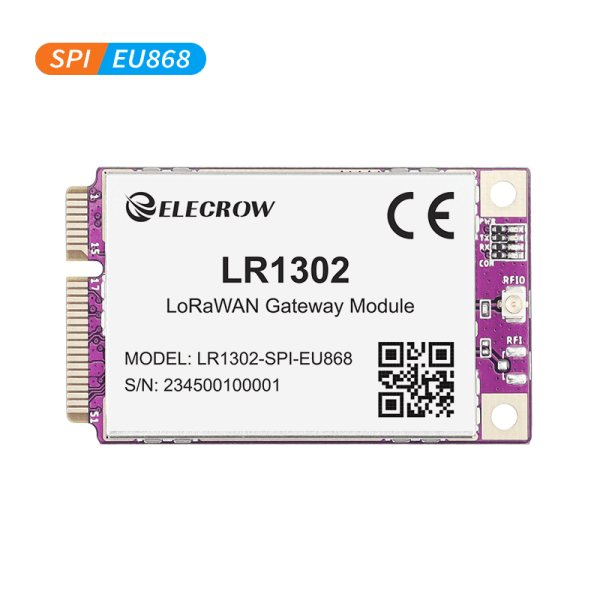 LR1302 Модуль шлюза LoRaWAN SPI EU868 SX1302 Модуль шлюза дальнего действия с поддержкой 8 каналов — фото 2