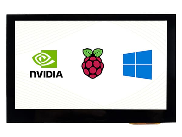 4,3-дюймовый емкостный сенсорный ЖК-экран (B), 800×480, HDMI, IPS, поддержка различных устройств и систем — фото 2