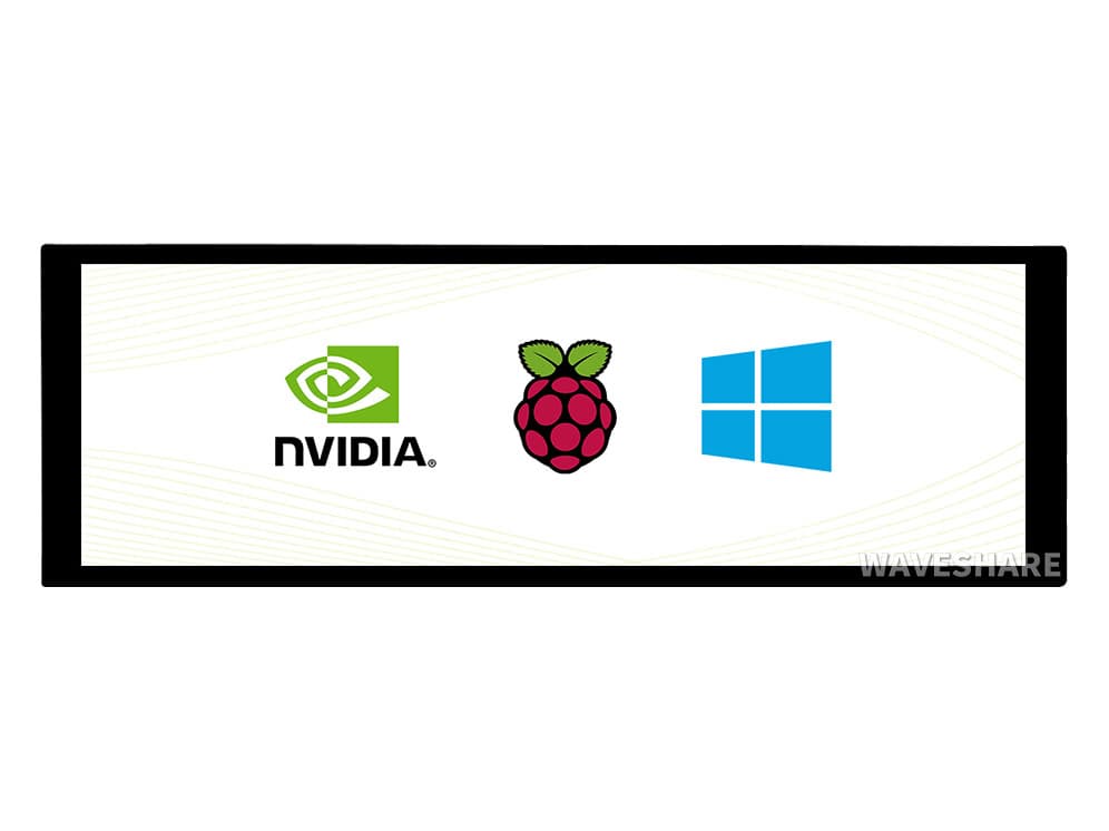 7,9-дюймовый емкостный сенсорный ЖК-экран, 400×1280, HDMI, IPS, крышка из закаленного стекла — фото 2