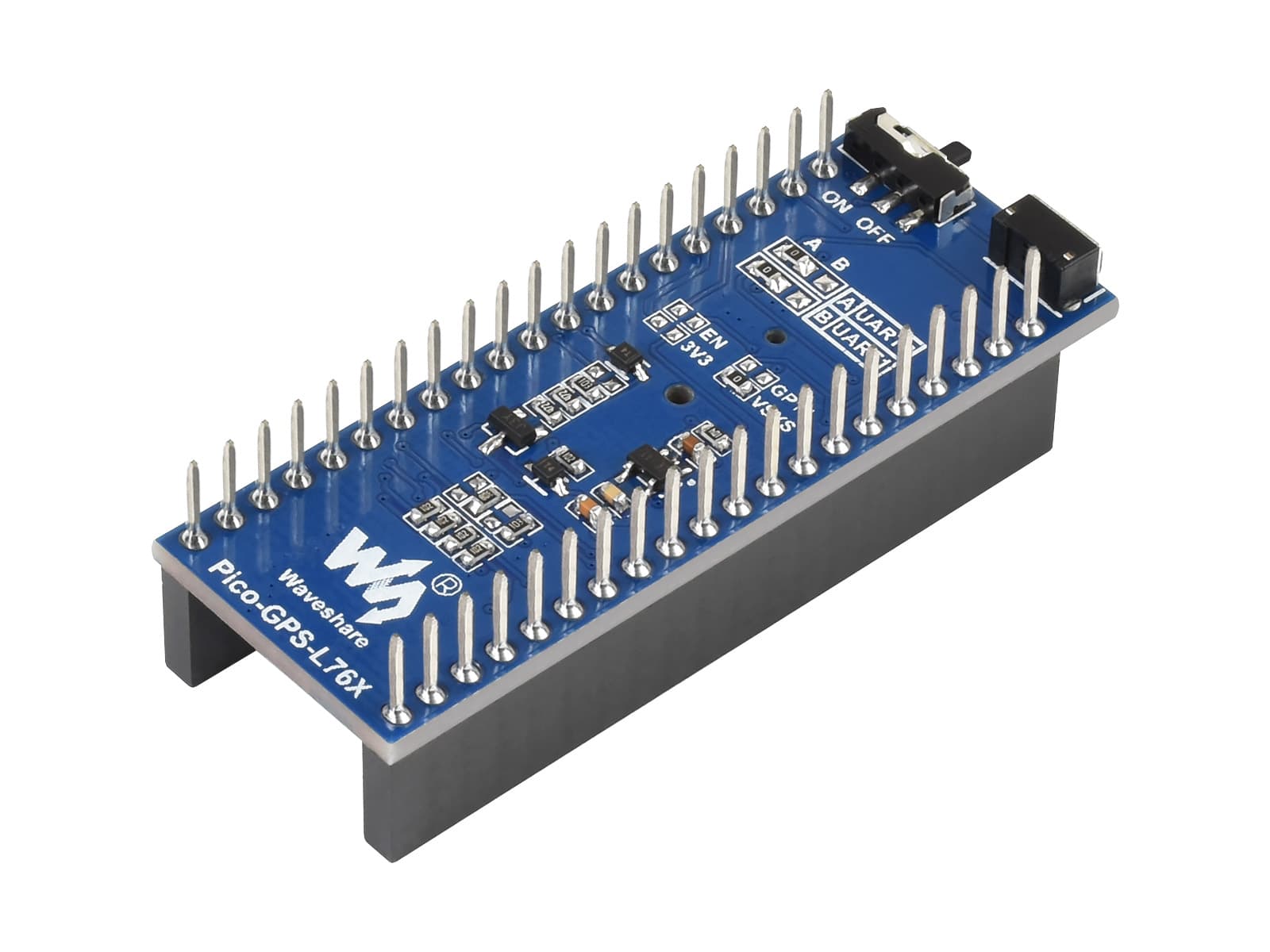 L76K GNSS-модуль для Raspberry Pi Pico, поддержка GPS/BeiDou (BDS)/ГЛОНАСС/QZSS, поддержка функции A-GNSS — фото 2