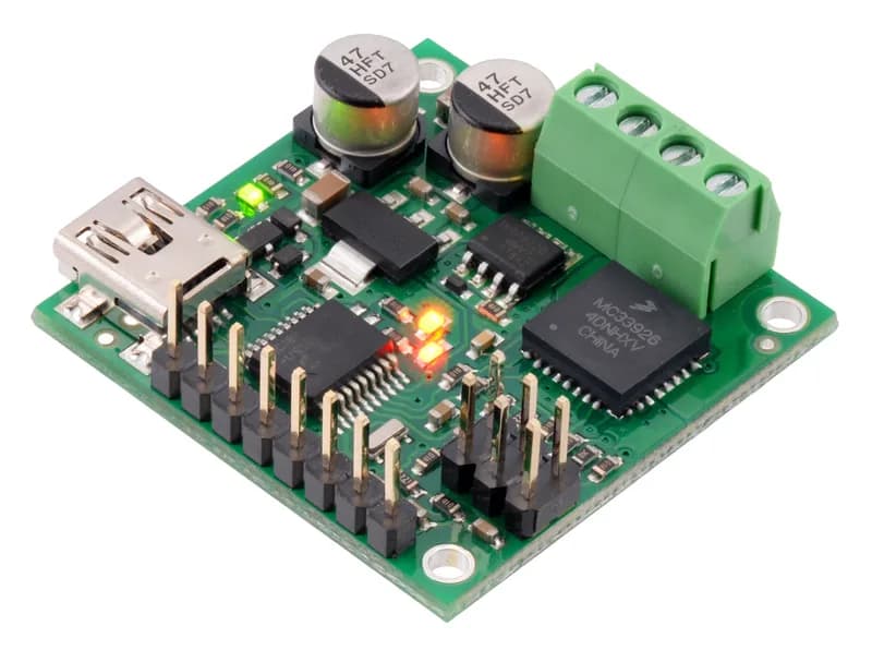 Jrk 21v3 USB-контроллер двигателя с обратной связью (припаянные разъемы)