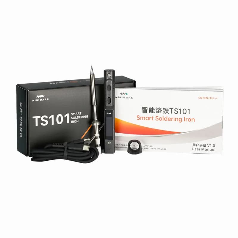 Умный паяльник TS101 (USB-C или вход питания постоянного тока)