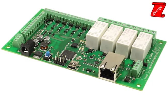dS3484 - Ethernet-реле 4 x 16А