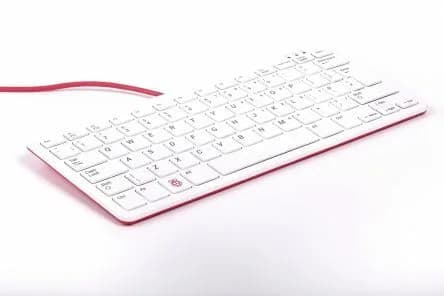 Raspberry Pi Keyboard ES Красный/Белый