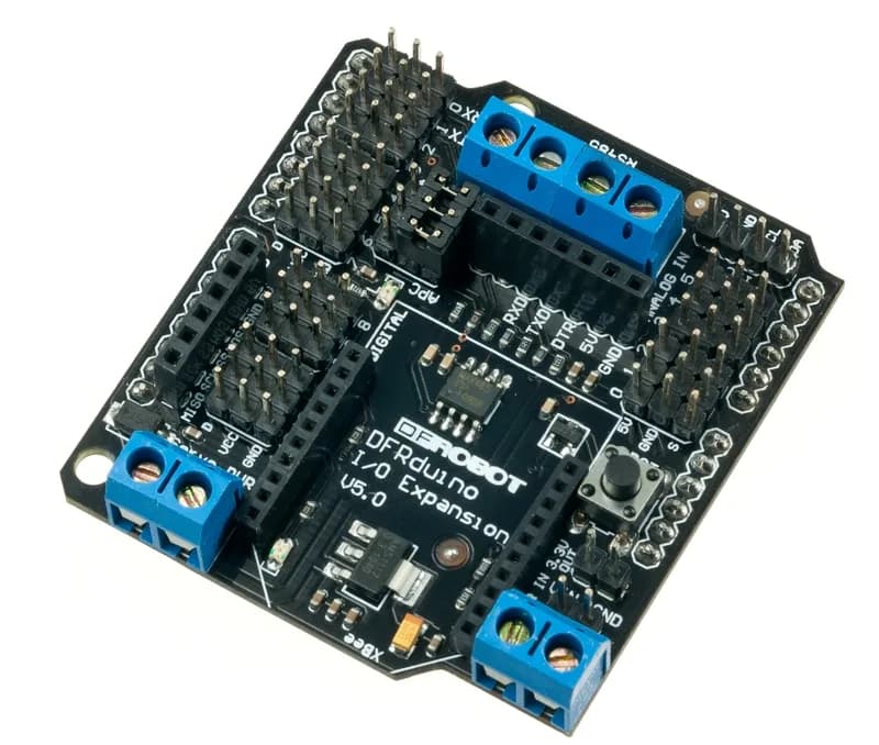 Откройте для себя плату расширения ввода-вывода Arduino V5 с Xbee!