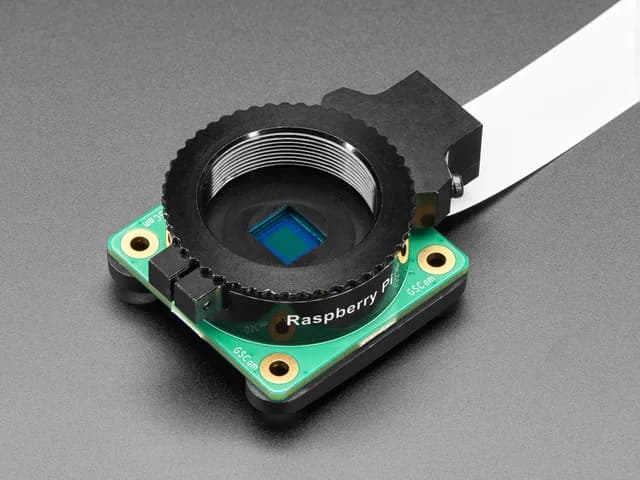 Камера Raspberry Pi с глобальным затвором – крепление объектива CS
