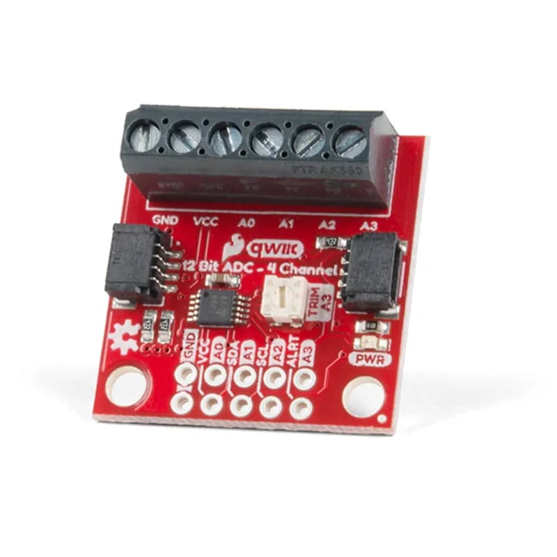 SparkFun Qwiic 12-битный АЦП — 4 канала (ADS1015)