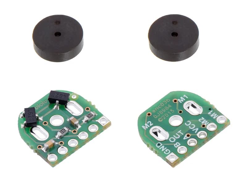 Комплект пар магнитного энкодера для мотор-редукторов Micro Metal, 12 CPR, 2,7-18 В