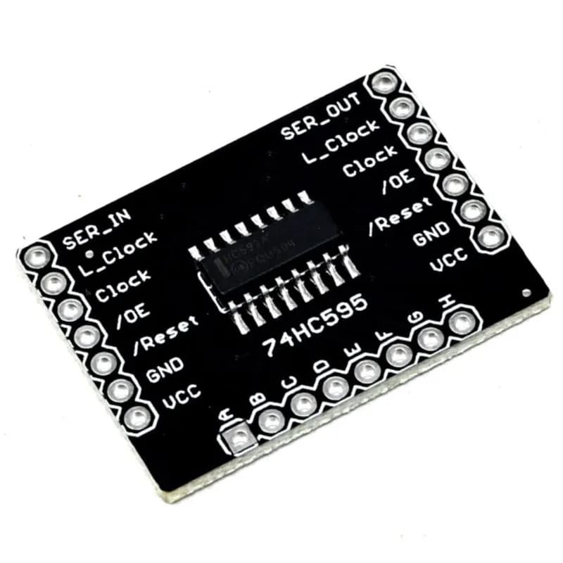SmartElex 74HC595 Коммутационный модуль сдвигового регистра