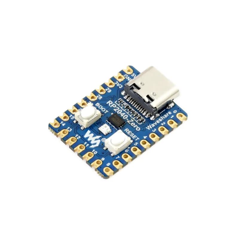RP2040-Zero, плата Pico-подобного микроконтроллера на базе Raspberry Pi MCU RP2040, Mini ver.
