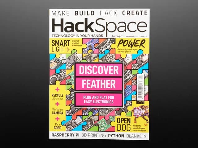 Журнал HackSpace, выпуск № 34 — Откройте для себя Feather