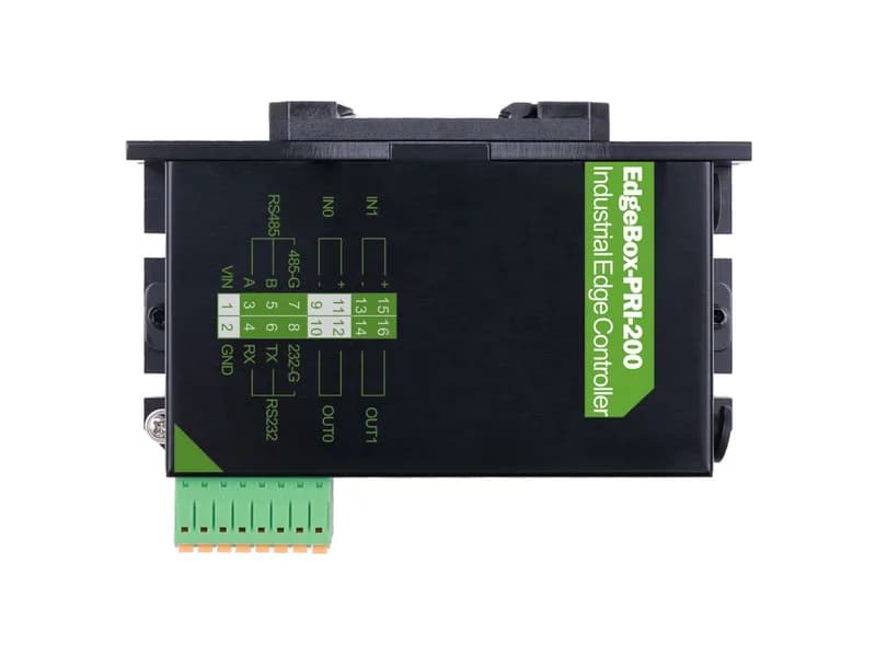 EdgeBox RPi 200 — промышленный Edge-контроллер, 4 ГБ ОЗУ, 16 ГБ eMMC, Wi-Fi