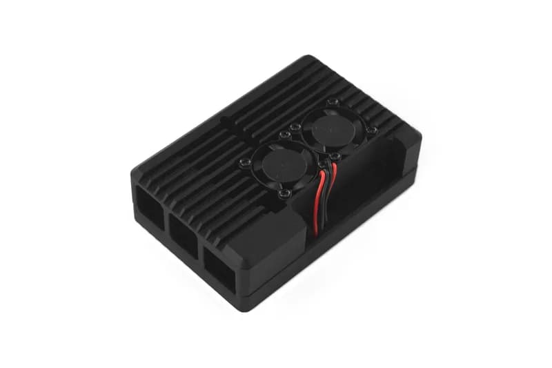 Улучшите свой Raspberry Pi 4 с помощью защитного чехла и двух вентиляторов!