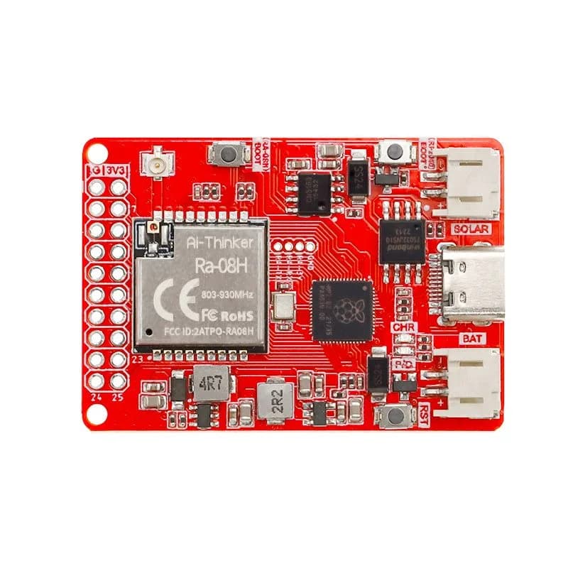 RA-08H Узловая плата LoRaWan с контроллером RP2040 для связи на большие расстояния (868 МГц/915 МГц)
Микроконтроллер