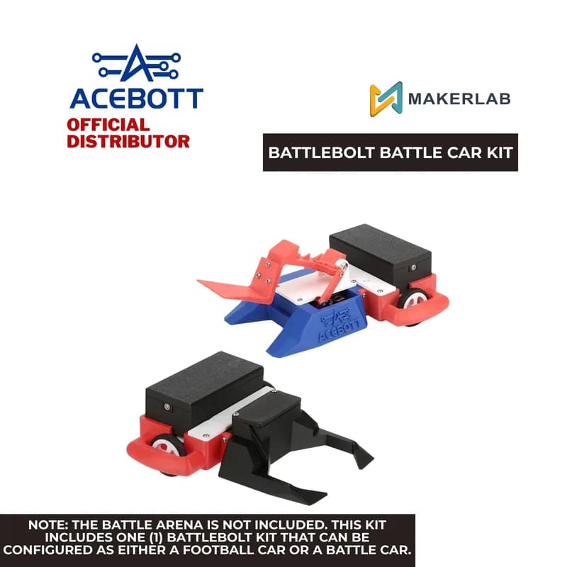 Комплект боевой машины ACEBOTT Battlebolt и комплект боевой арены