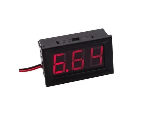 DPM/HKD DIG VOLTMETE 4,5-30V RED