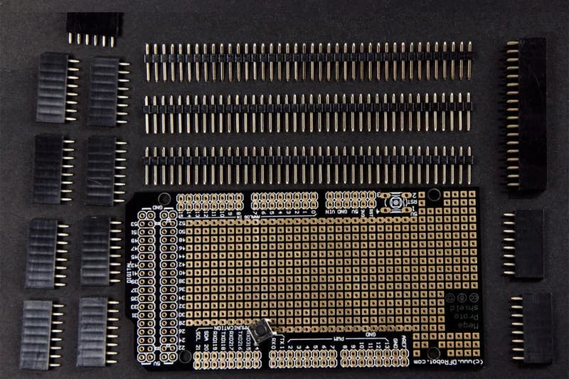 Mega Prototyping Shield для Arduino Mega