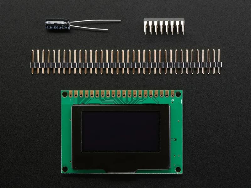 Комплект модуля монохромного 1,54-дюймового графического OLED-дисплея 128 x 64 пикселей