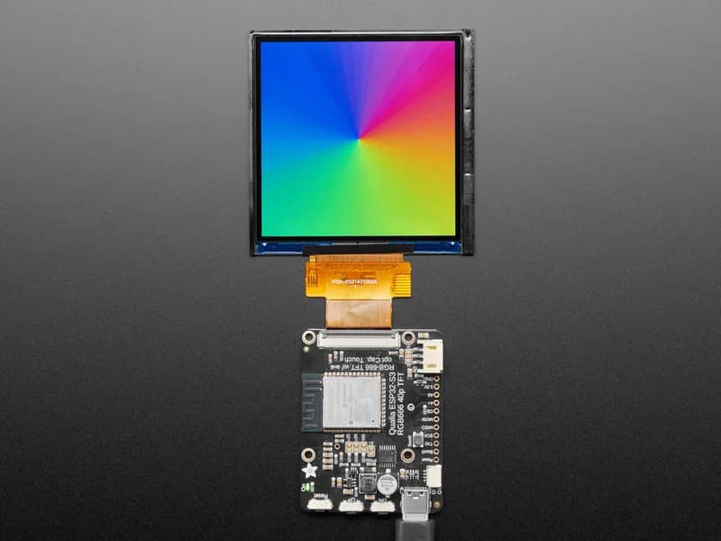 Квадратный RGB TTL TFT-дисплей — 3,4 дюйма, 480x480 без сенсорного экрана — TL034WVS05-B1477A