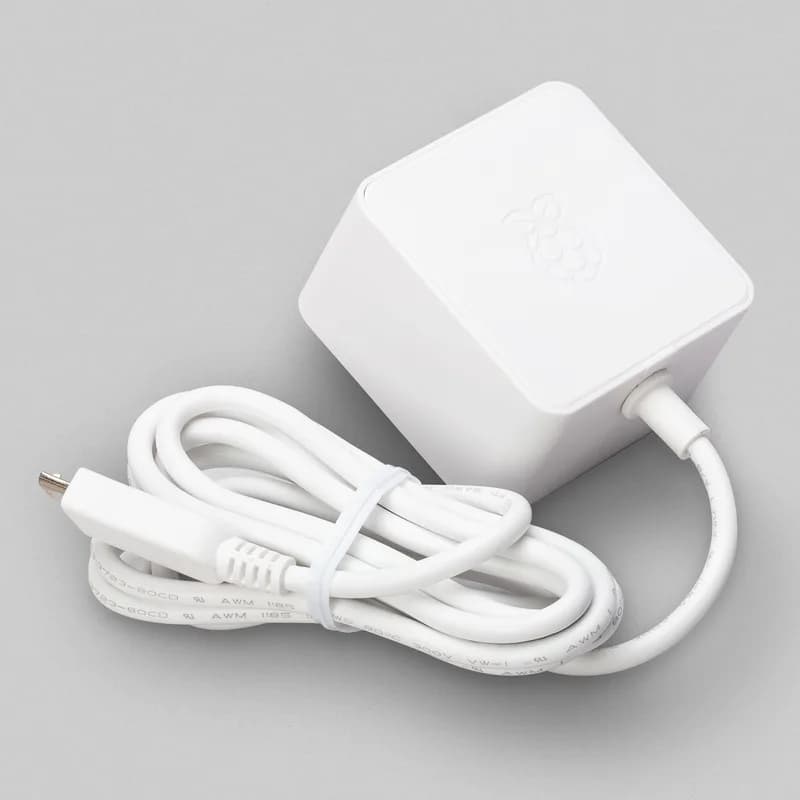 Блок питания Micro USB Raspberry Pi 12,5 Вт (для Pi Zero 2 Вт, 3 B+ и более ранних версий)