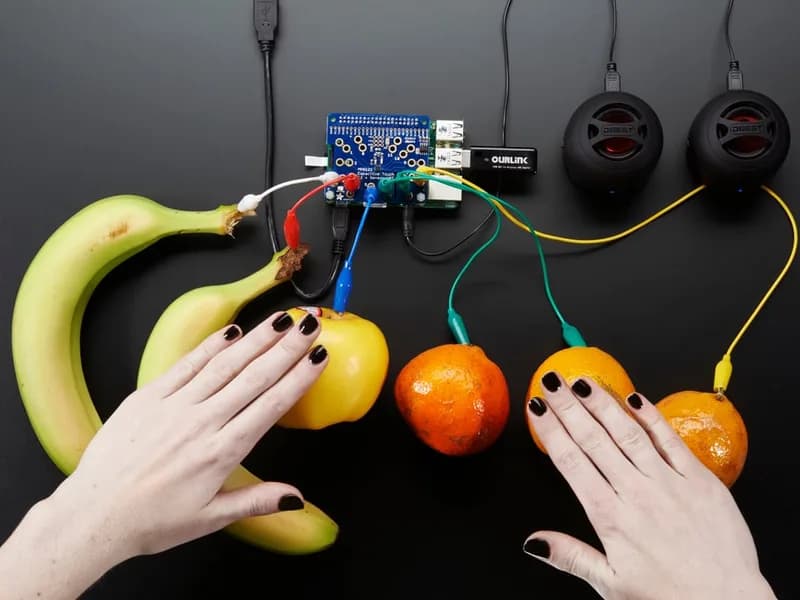 Adafruit Capacitive Touch HAT для Raspberry Pi — Мини-комплект — MPR121