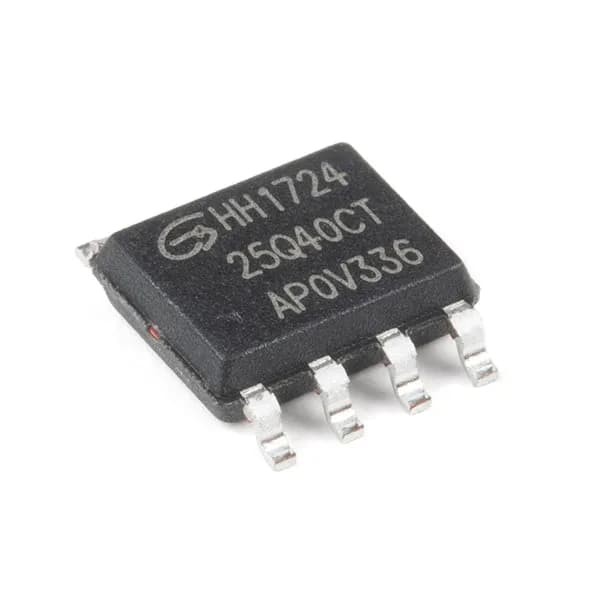 - GD25Q40CTIGR (4 МБ, 120 МГц)