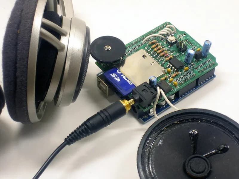 Adafruit Wave Shield для комплекта Arduino - v1.1