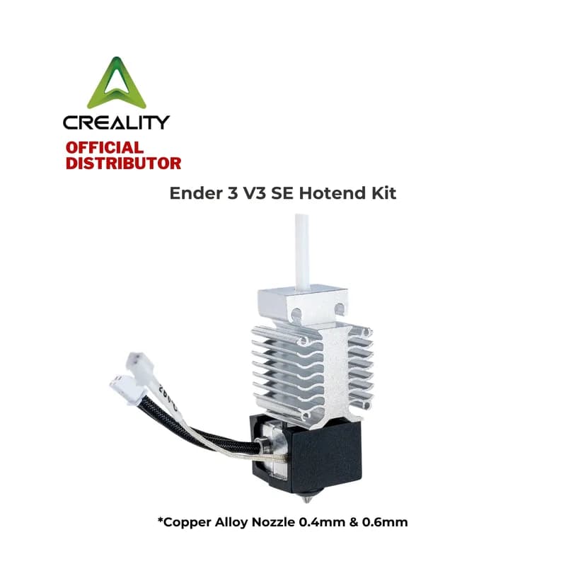 Creality Ender 3 V3 SE 3D-принтер Hotend KitСопло из медного сплава 0,4 мм и 0,6 мм)
Характеристики