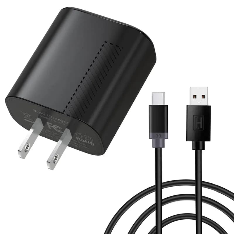52Pi AC 100-240 В 0,5 А-12 В 3,6 USB-зарядное устройство Кабель питания EU/US/UK/AU Type-C