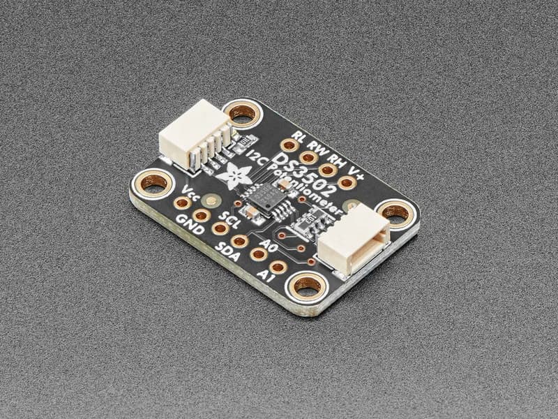 Adafruit DS3502 I2C Цифровой потенциометр 10K - STEMMA QT / Qwiic