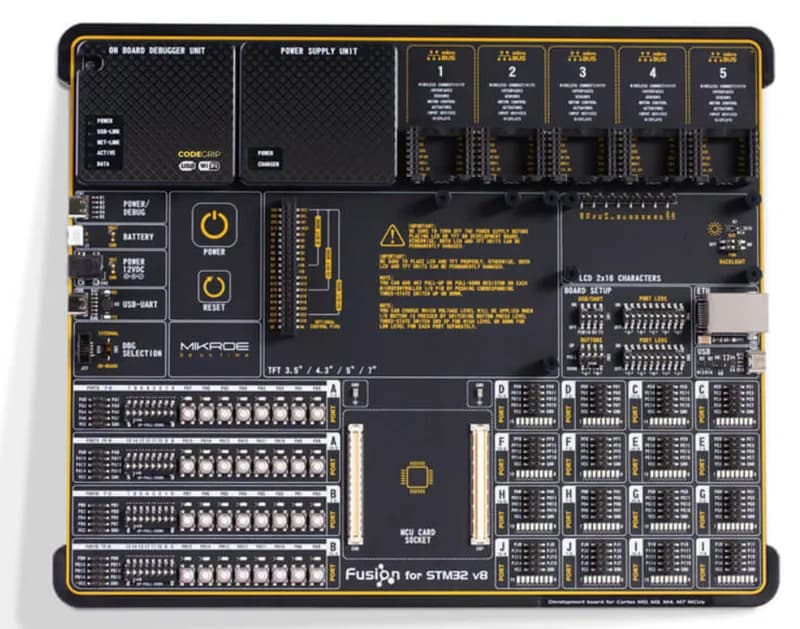 Fusion для STM32 v8 с STM32F407ZG