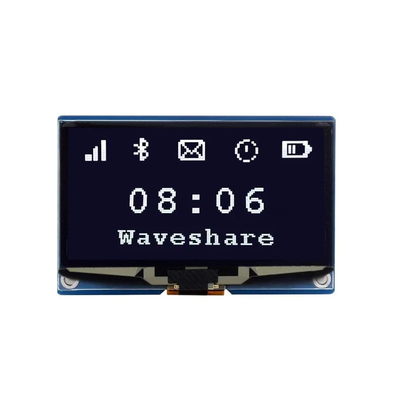 Модуль OLED-дисплея 2,42 дюйма, разрешение 128 × 64, связь SPI / I2C