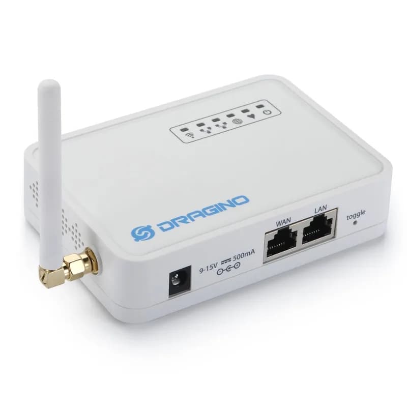 Dragino LG01-N Одноканальный LoRa IoT-шлюз — поддержка частоты 915 МГц