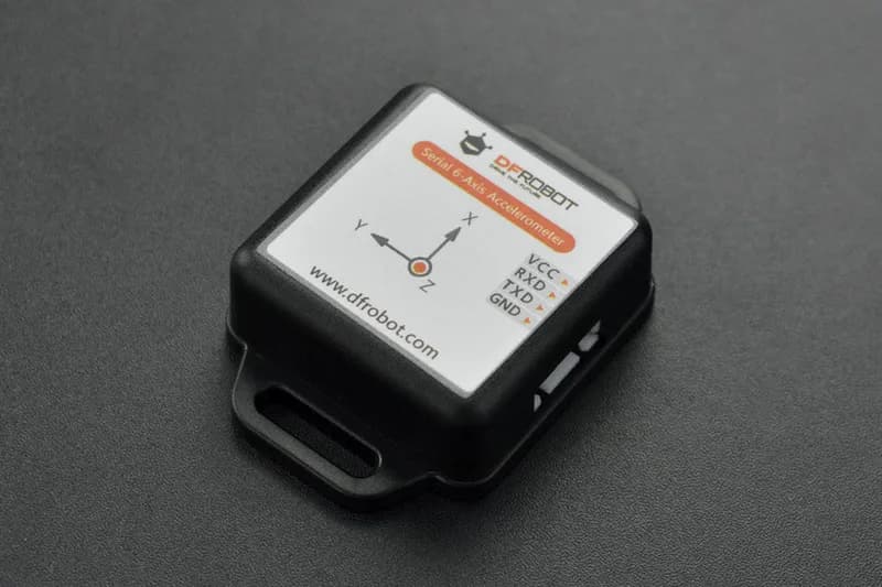 Серийный 6-осевой акселерометр для Arduino