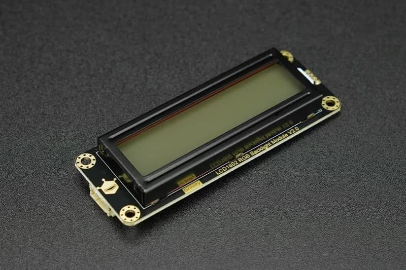 Gravity: ЖК-дисплей Arduino I2C 16x2 с RGB-подсветкой V2.0