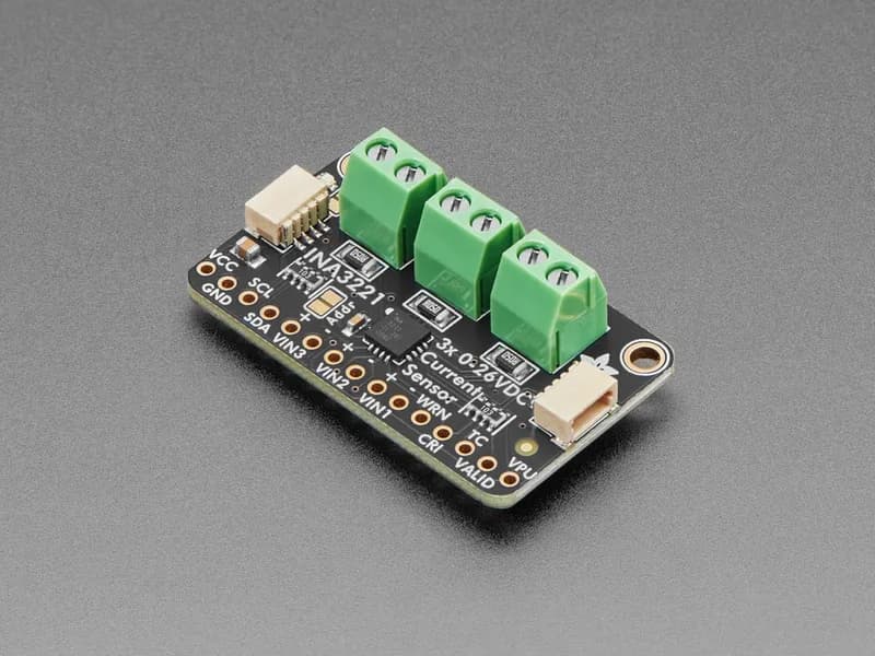 STEMMA QT/Qwiic 3ch INA3221 026V DC ±3.2A