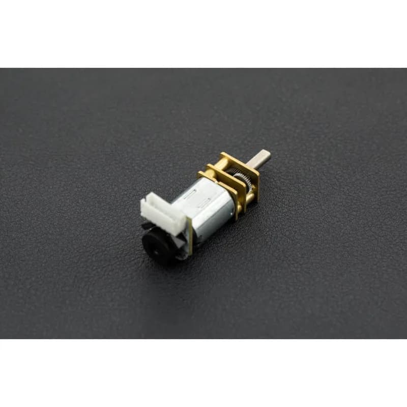 Мотор-редуктор Micro DC с энкодером — 6 В, 155 об/мин, 100:1