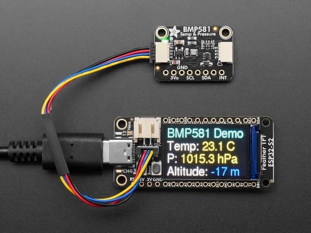 Adafruit BMP581 Датчик температуры и давления I2C или SPI