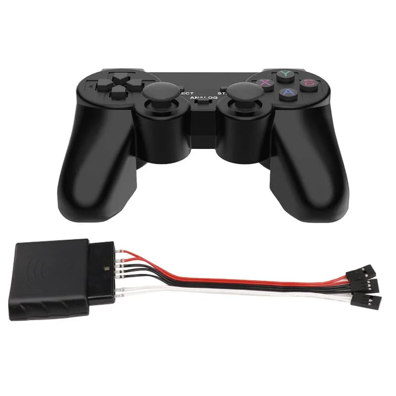 Беспроводной контроллер Hiwonder PS2, пульт дистанционного управления с кабельным приемником
