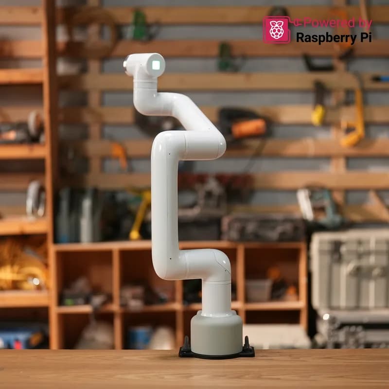 Elephant Robotics myCobot Pro 630 — роботизированный робот с 6 степенями свободы, грузоподъемностью 2 кг, коммерческий коллаборативный робот (с плоской базой)