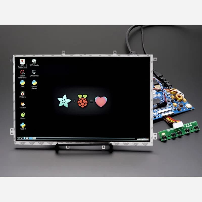 Дисплей 10.1 Аудио 1280x800 IPS - HDMI/VGA/NTSC/PAL