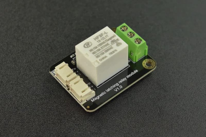 Gravity: Магнитное реле с блокировкой для ESP32/Arduino