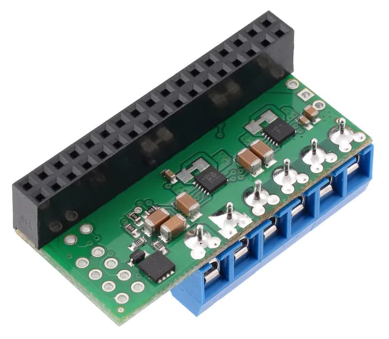 Драйвер двигателя Dual MAX14870 для Raspberry Pi (в сборе)