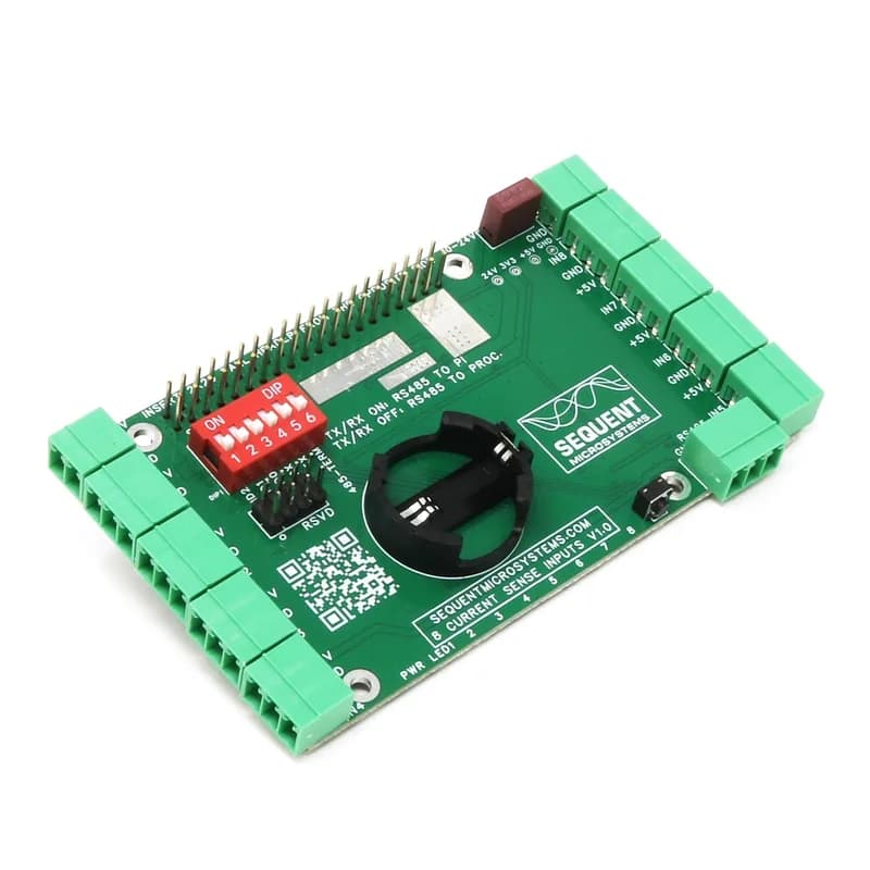 Датчик тока Холла DAQ HAT для Raspberry Pi